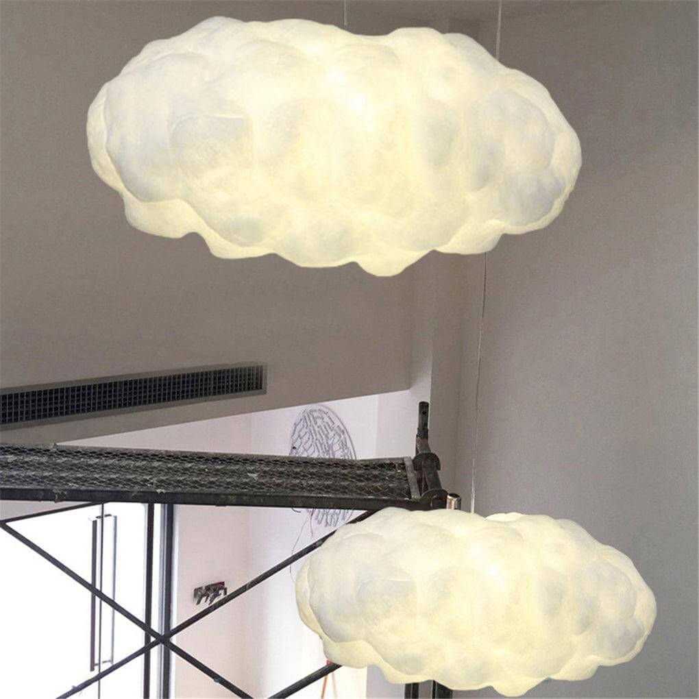 CloudGlow – Cloud-Shaped Pendant Lamp with Soft Diffused Light