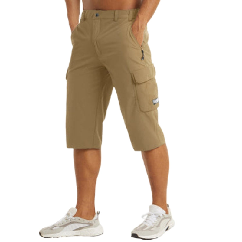 Daxon – Lightweight Cargo Shorts with Adjustable Waist and Utility Pockets