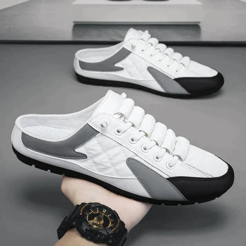 EthanStep – Lace-Up Closed Toe Shoes with Slip-Resistant Sole