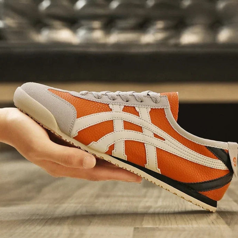 Ethan – Sneakers with Flat Sole and Classic Round Toe