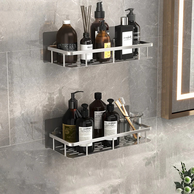 CornerNest – Bathroom Shelf with Drill-Free Installation and Water-Resistant Finish