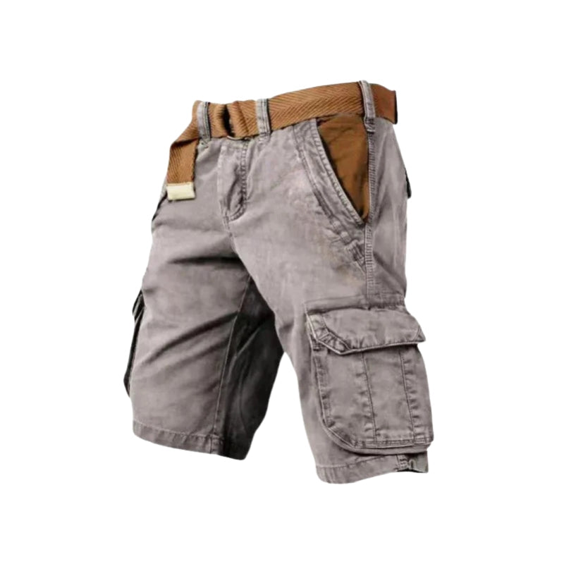Harry – Stretch Cargo Shorts with Multifunction Pockets