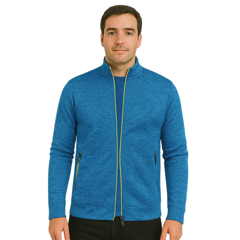 Tobias – Long Sleeve Jacket with Zip and Pockets