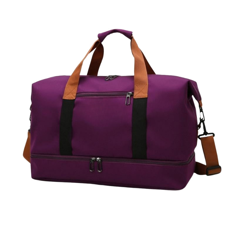 CarryFlex – Large Sports and Travel Bag with Multi Zippered Pockets
