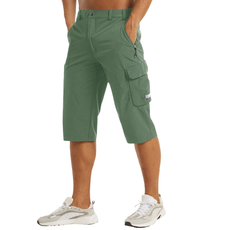 Daxon – Lightweight Cargo Shorts with Adjustable Waist and Utility Pockets