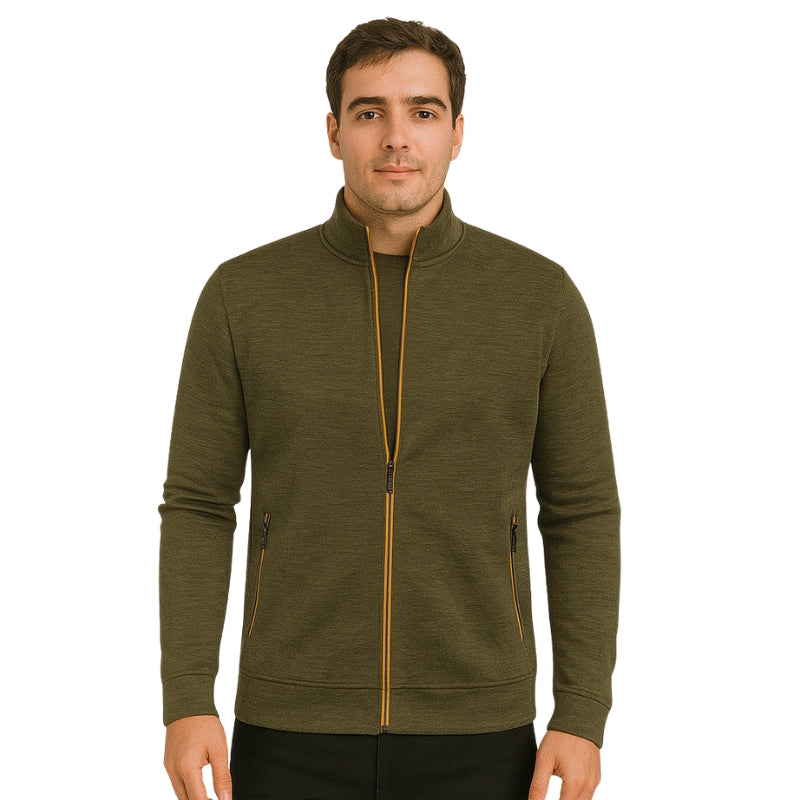 Tobias – Long Sleeve Jacket with Zip and Pockets