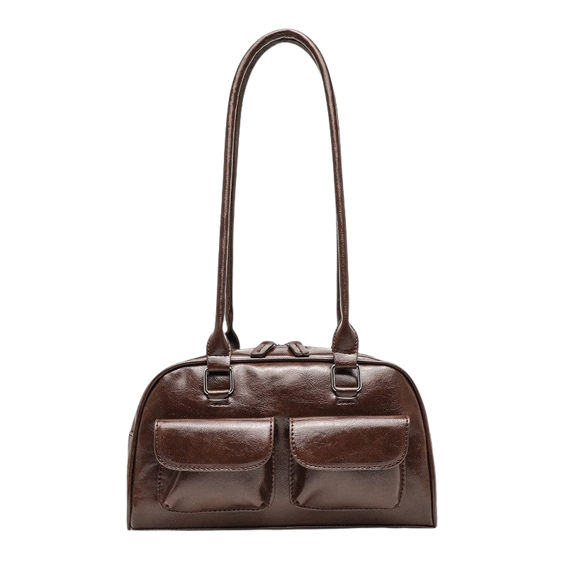 Maeve – Multi-pocket handbag with zip closure and single shoulder strap
