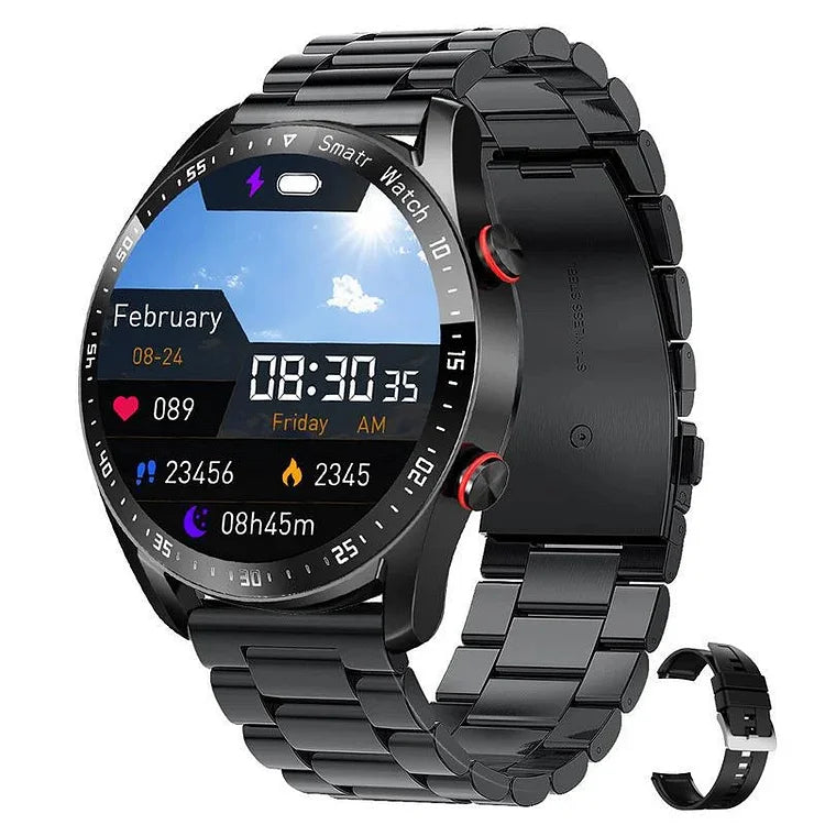 PulseMate – Health Tracking Smartwatch with Bluetooth Calling and Music Storage