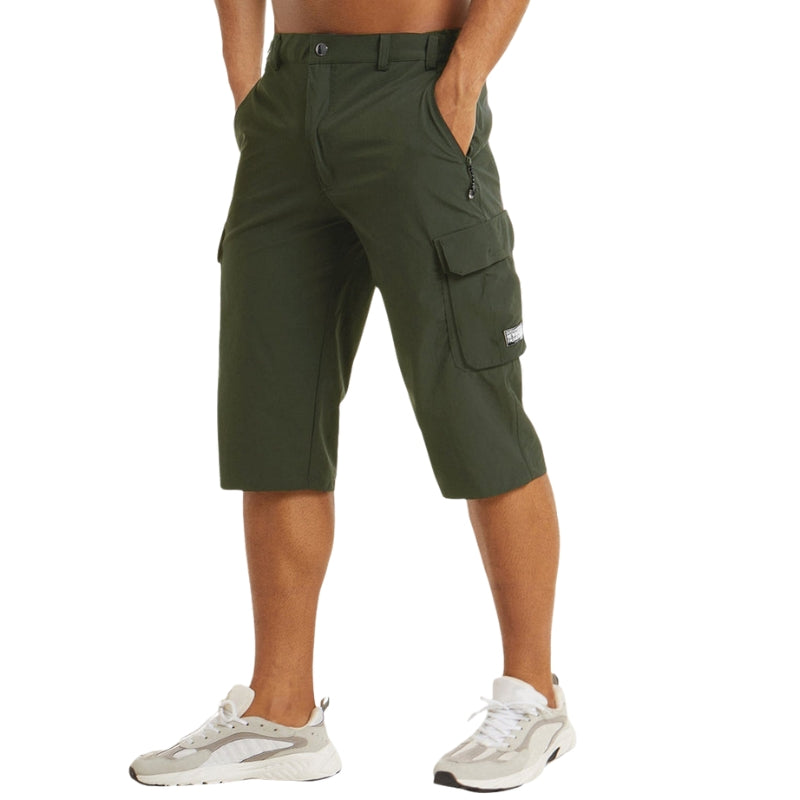 Daxon – Lightweight Cargo Shorts with Adjustable Waist and Utility Pockets