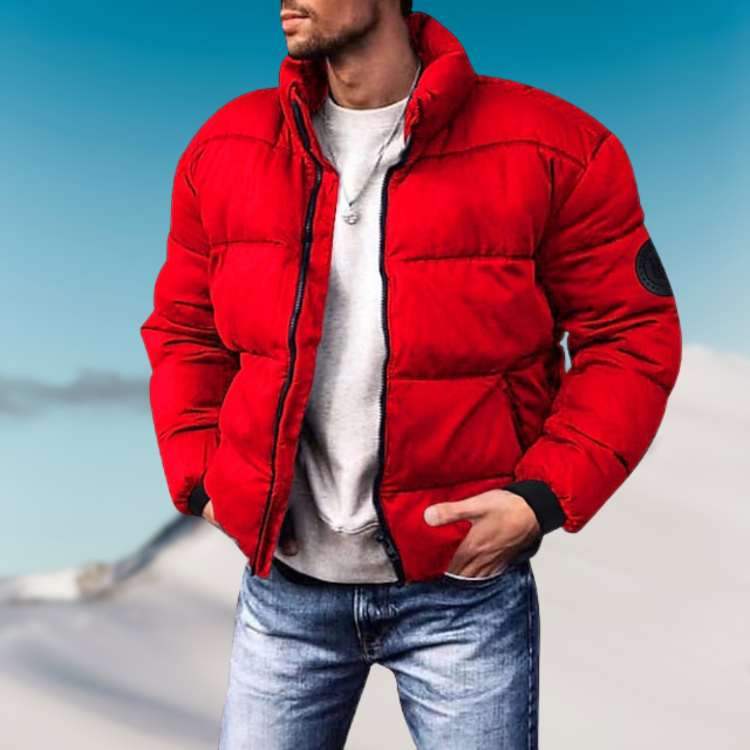 Brodie - Quilted Puffer Jacket With Stand-Up Collar