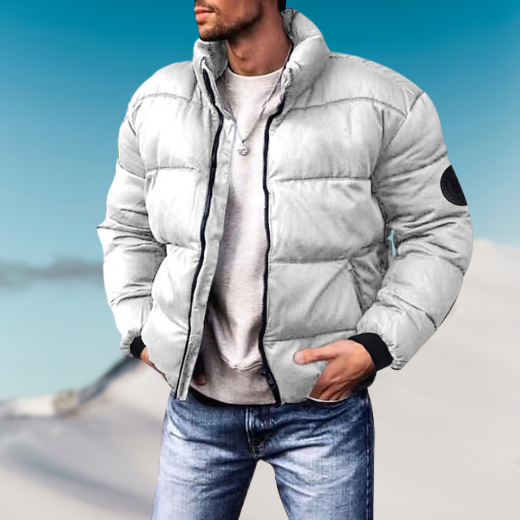 Brodie - Quilted Puffer Jacket With Stand-Up Collar
