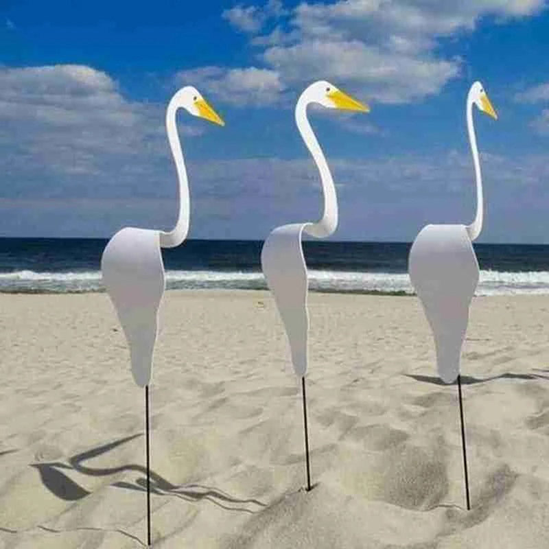 AeroSong – Weather-Resistant Metal Bird Sculptures with Kinetic Wind Movement