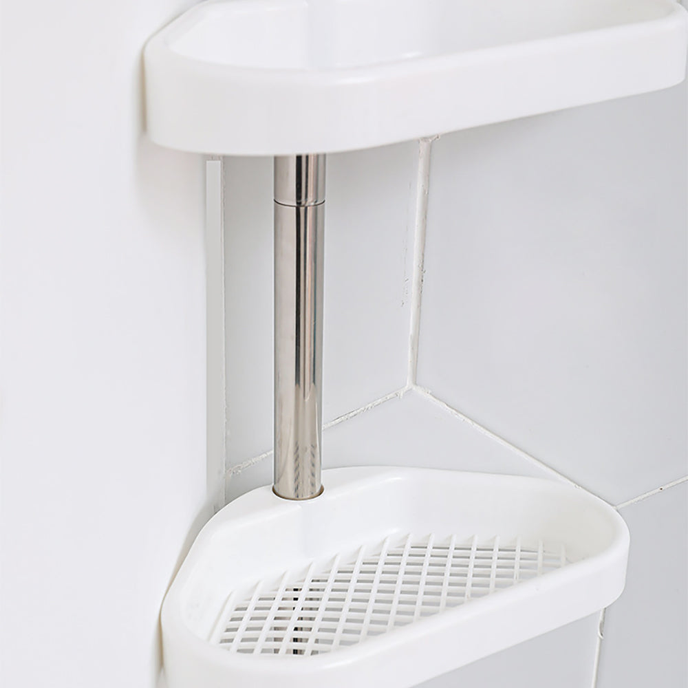 AquaNest – Adjustable Bathroom Shelf with Multiple Storage Levels