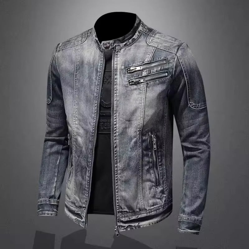 Alexo - Denim Jacket With Button Closure