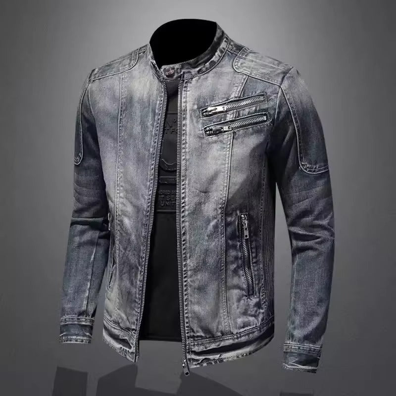 Alexo - Denim Jacket With Button Closure