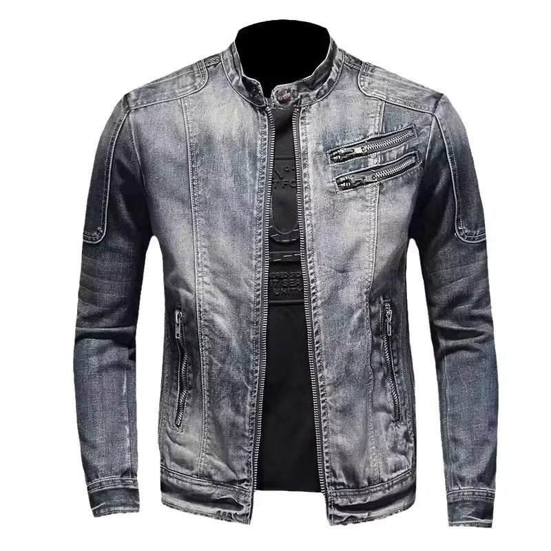 Alexo - Denim Jacket With Button Closure