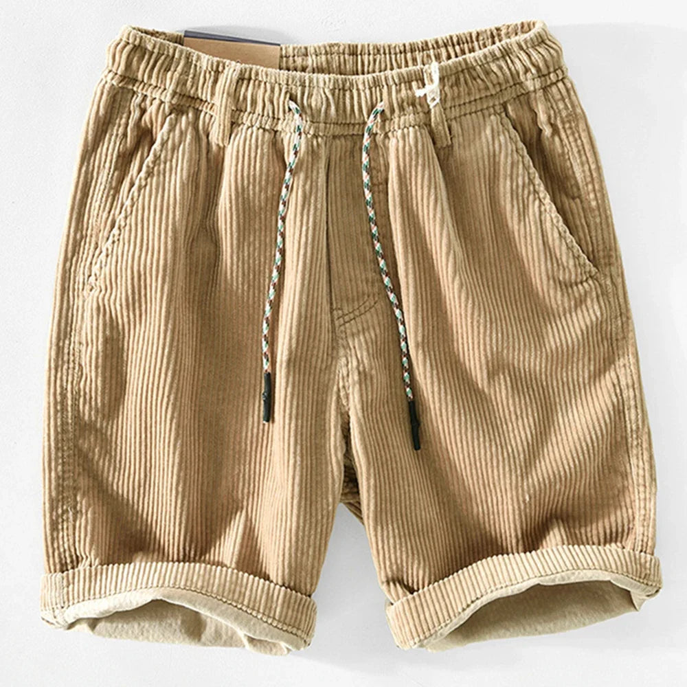 Adrian – Bamboo Fiber Shorts with Relaxed Fit and Adjustable Waistband