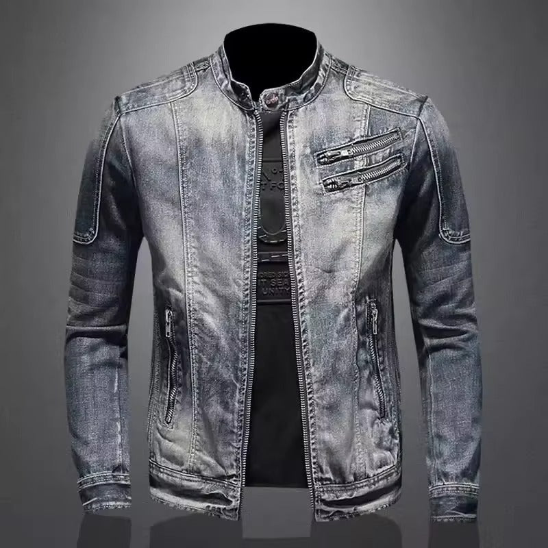 Alexo - Denim Jacket With Button Closure