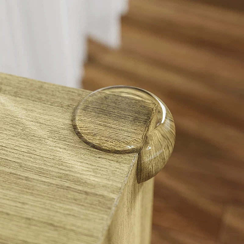 ClearGuard – Transparent Reusable Corner Protectors for Furniture