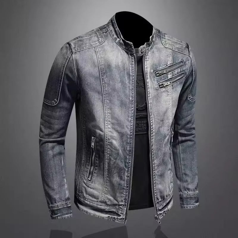 Alexo - Denim Jacket With Button Closure