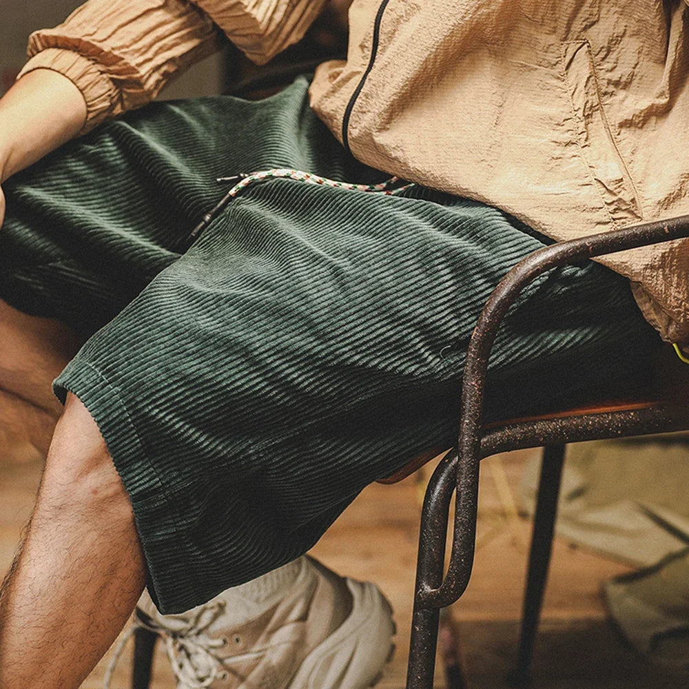 Adrian – Bamboo Fiber Shorts with Relaxed Fit and Adjustable Waistband