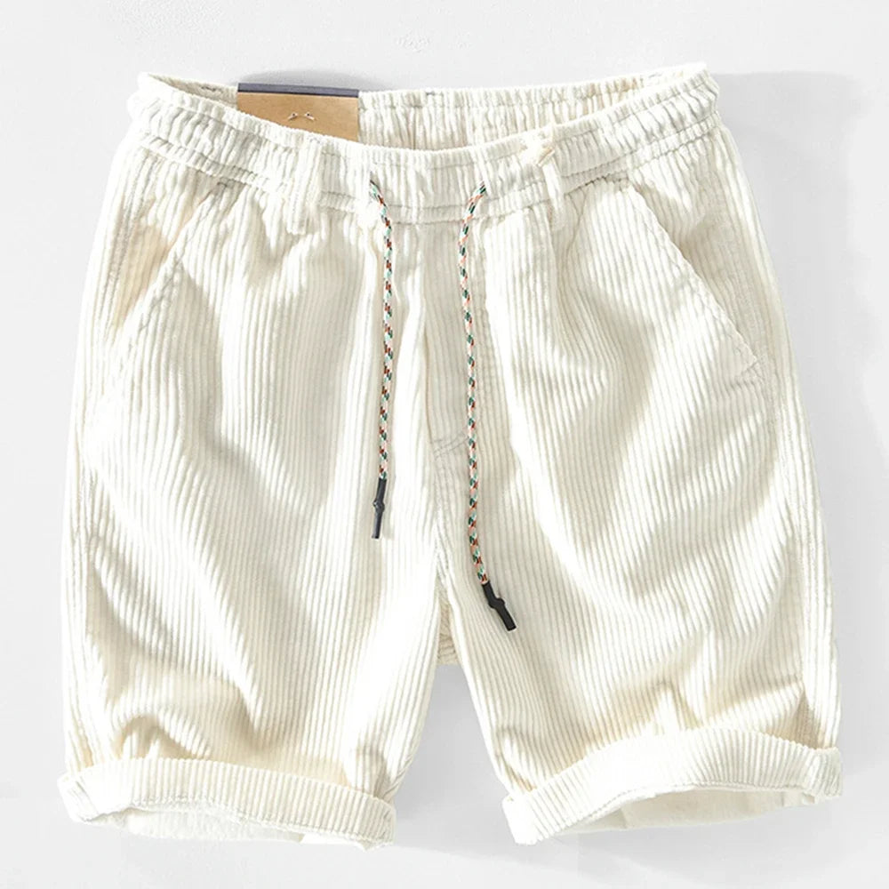 Adrian – Bamboo Fiber Shorts with Relaxed Fit and Adjustable Waistband