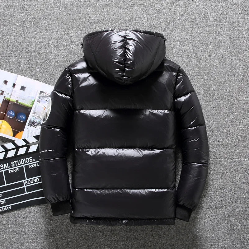 Valmor – Hooded Down Jacket With Zip Closure