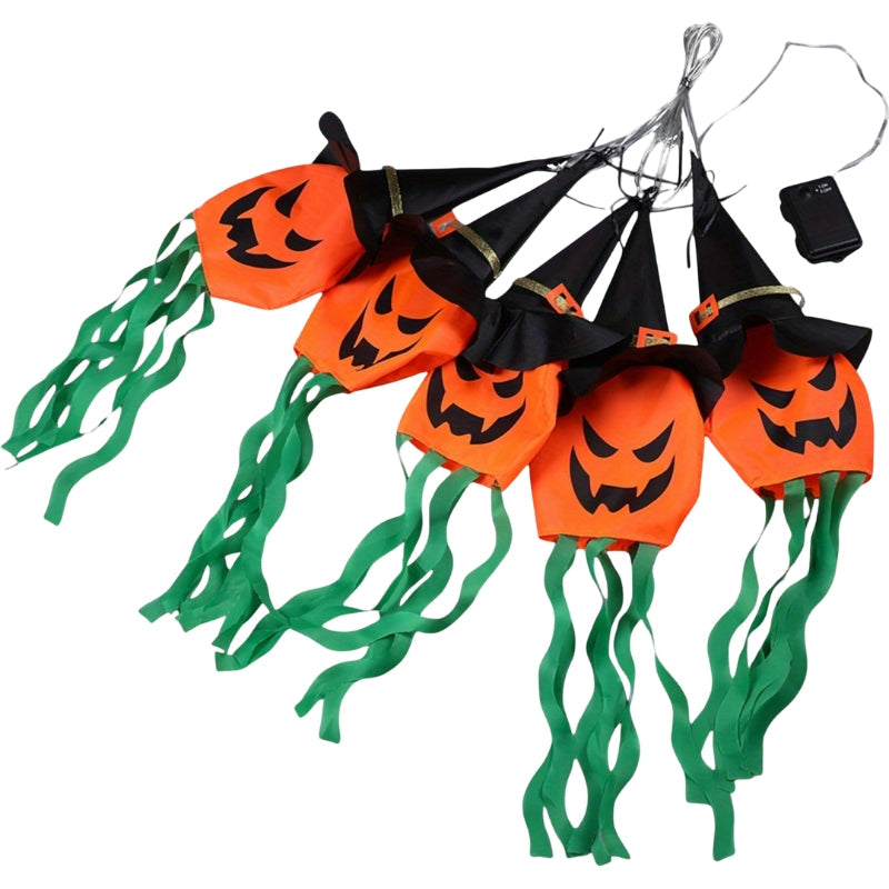 GlowNest - Halloween LED Pumpkin Lights With Battery Operation
