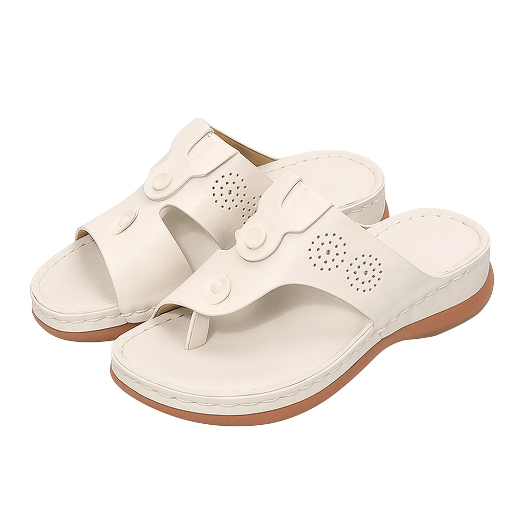 Grace – Stylish Sandals with Supportive Sole and Fashionable Leopard Print for Comfort