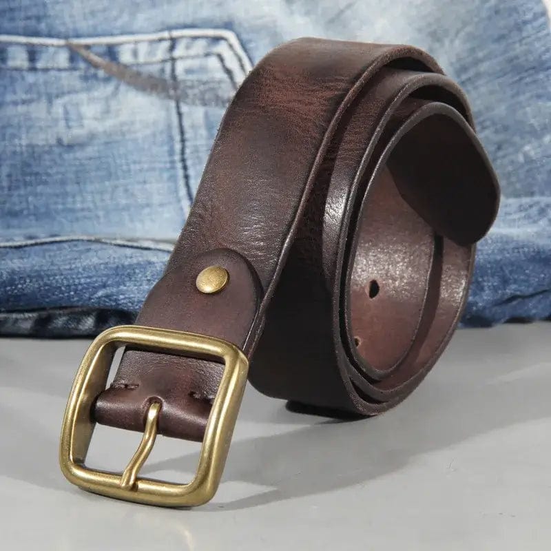 Lysander – Leather Belt With Classic Buckle Design