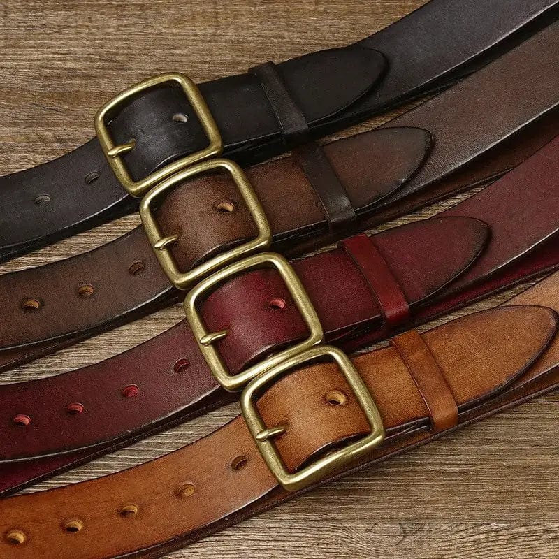 Lysander – Leather Belt With Classic Buckle Design