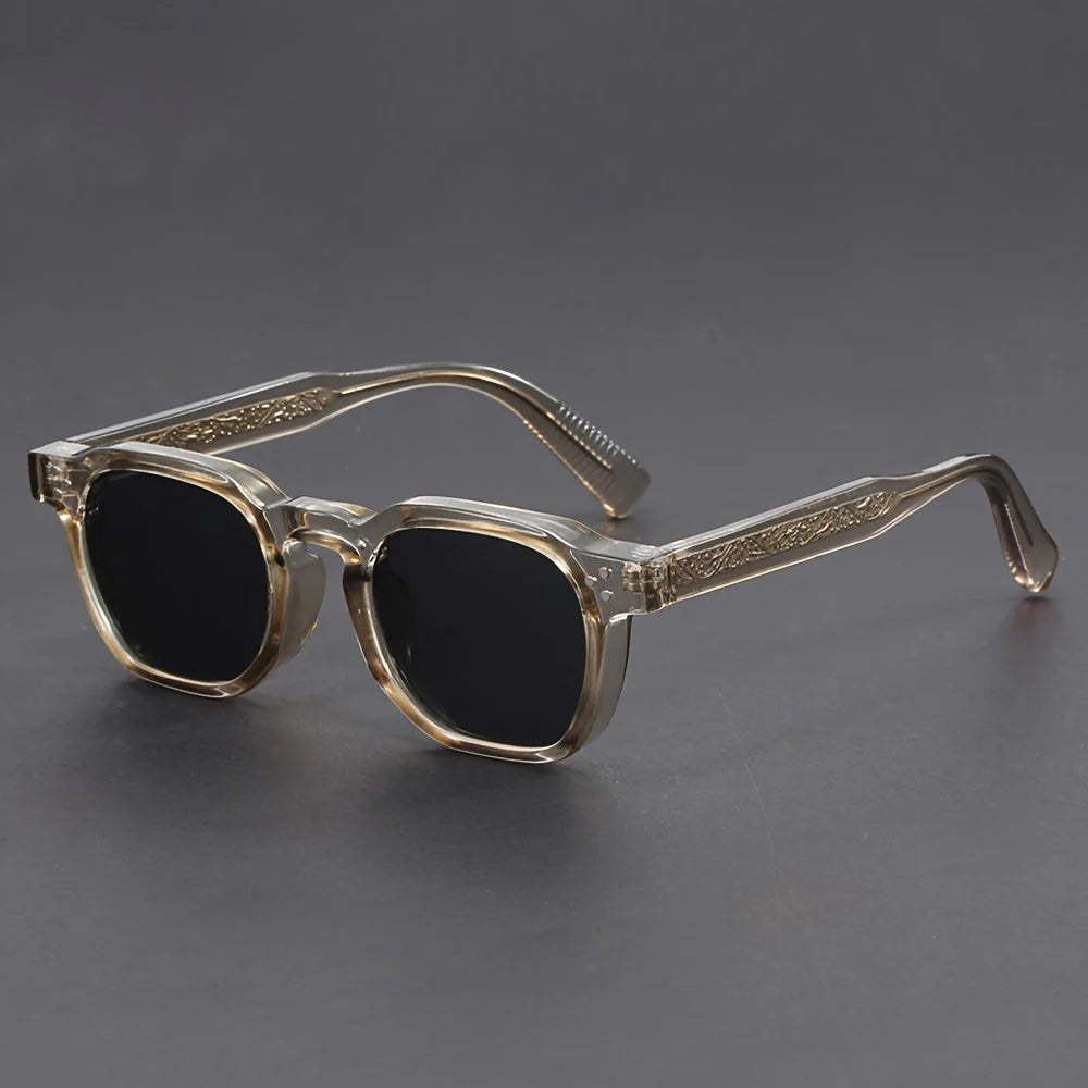 Alaric – Sunglasses With Polygonal Polycarbonate Frame and Lenses