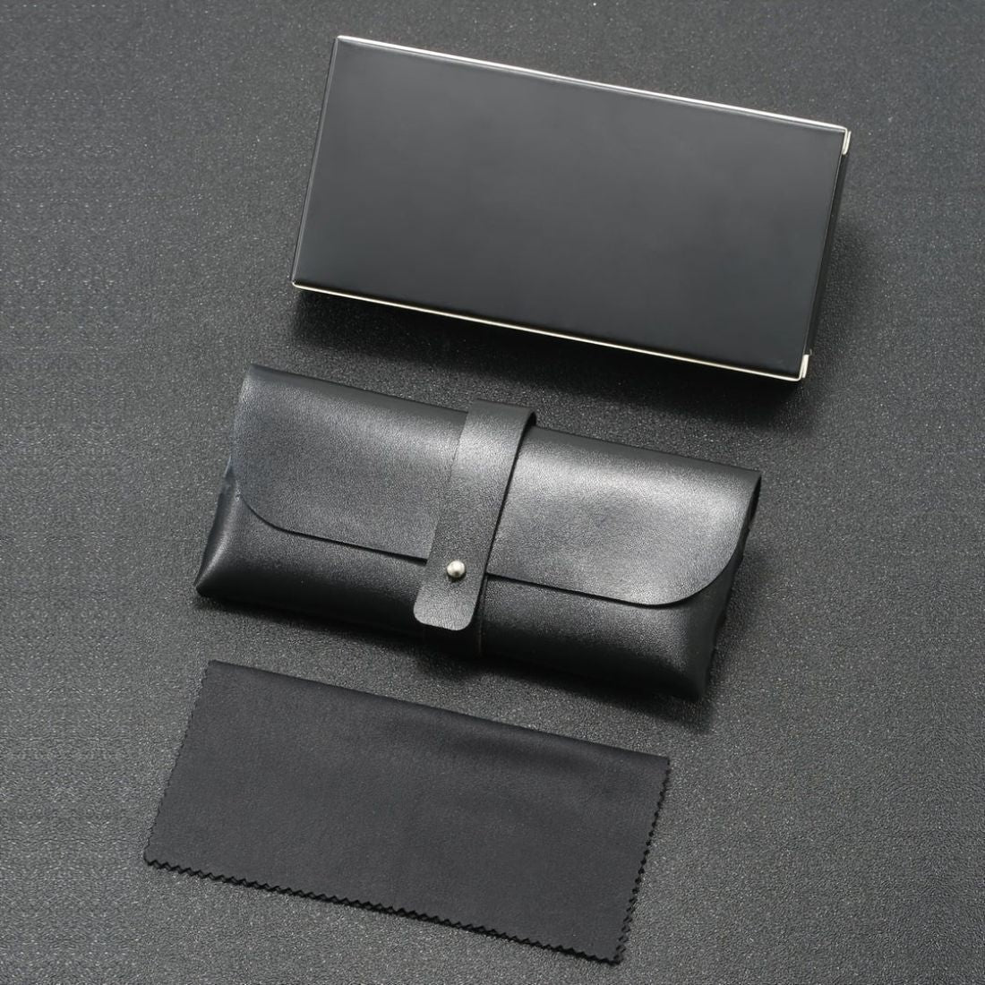 Damian – Sunglasses With Stainless Steel Square Frame And Polarised TAC Lenses