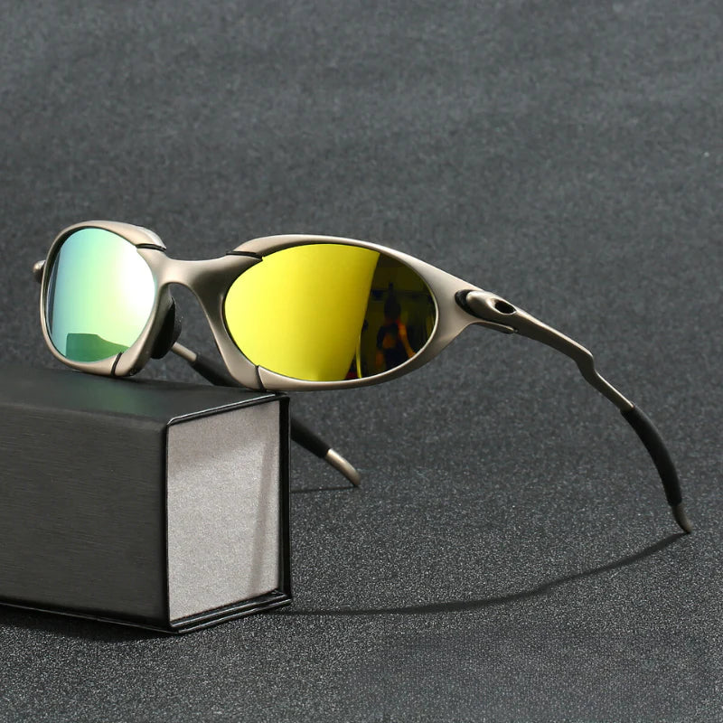Renzo – Sports Sunglasses With Polarised UV Protection and Metal Frame