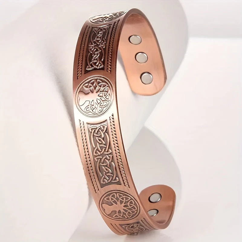 Adriel – Bracelet With Tree of Life Motif in Bronze Zinc Alloy