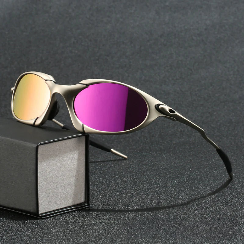 Renzo – Sports Sunglasses With Polarised UV Protection and Metal Frame