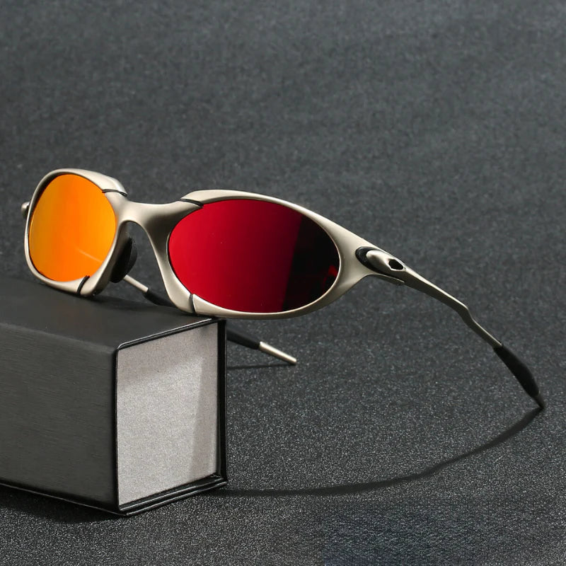 Renzo – Sports Sunglasses With Polarised UV Protection and Metal Frame