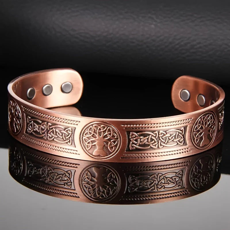 Adriel – Bracelet With Tree of Life Motif in Bronze Zinc Alloy