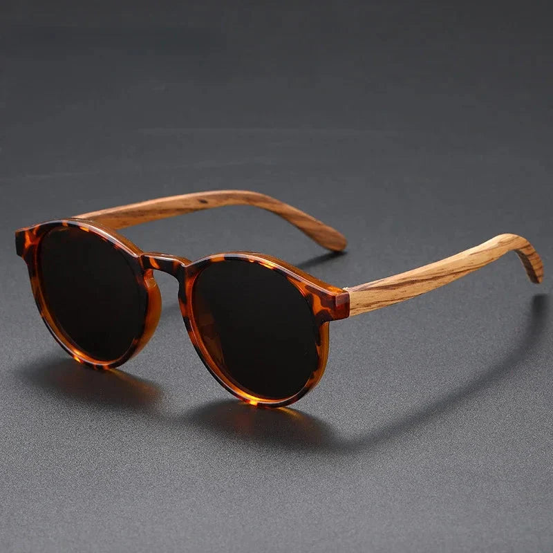 Cedric – Sunglasses With Bamboo Legs and Polarised UV400 Lenses