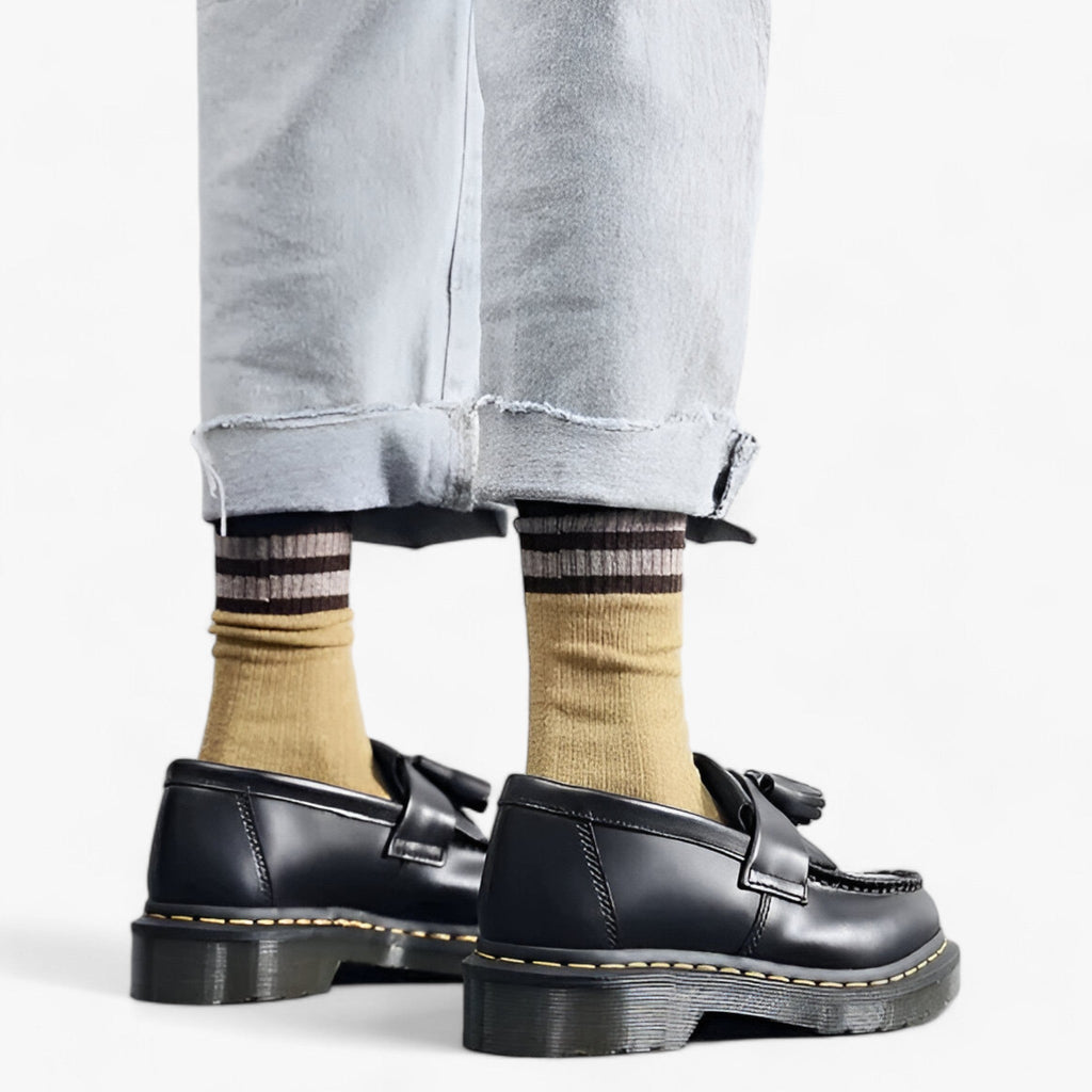 Lior – Slip-On Shoes with Tassel Non-Slip Sole and Round Toe