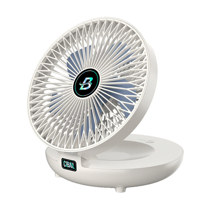 AirVento – Portable Table Fan with 3-Speed Control and Five-Blade Design