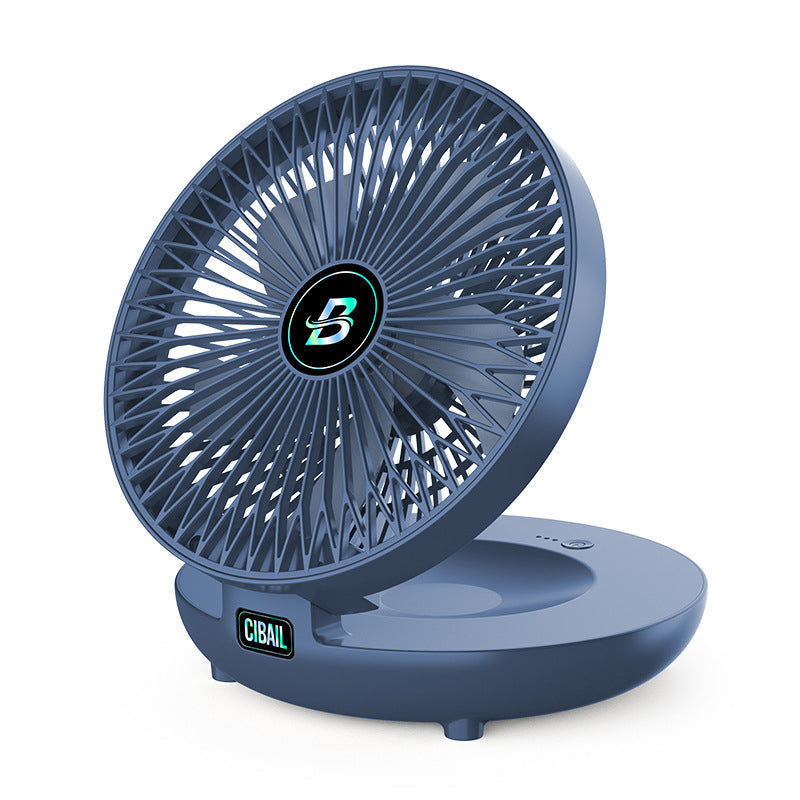 AirVento – Portable Table Fan with 3-Speed Control and Five-Blade Design