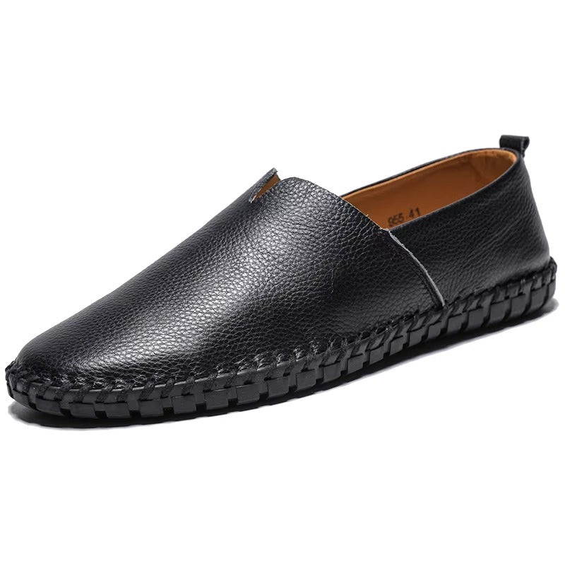Daniel – Classic Men's Slip-On Loafers with Smooth Upper and Flexible Sole